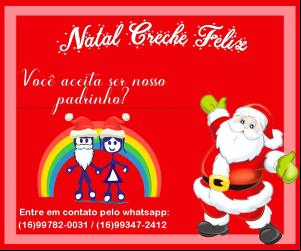 NATAL CRECHE FELIZ